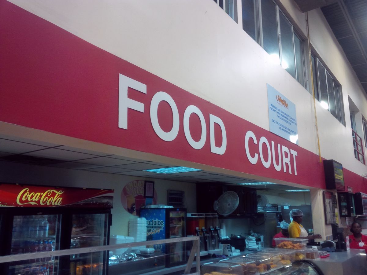 Food court! How do you plead? Not guilty.
