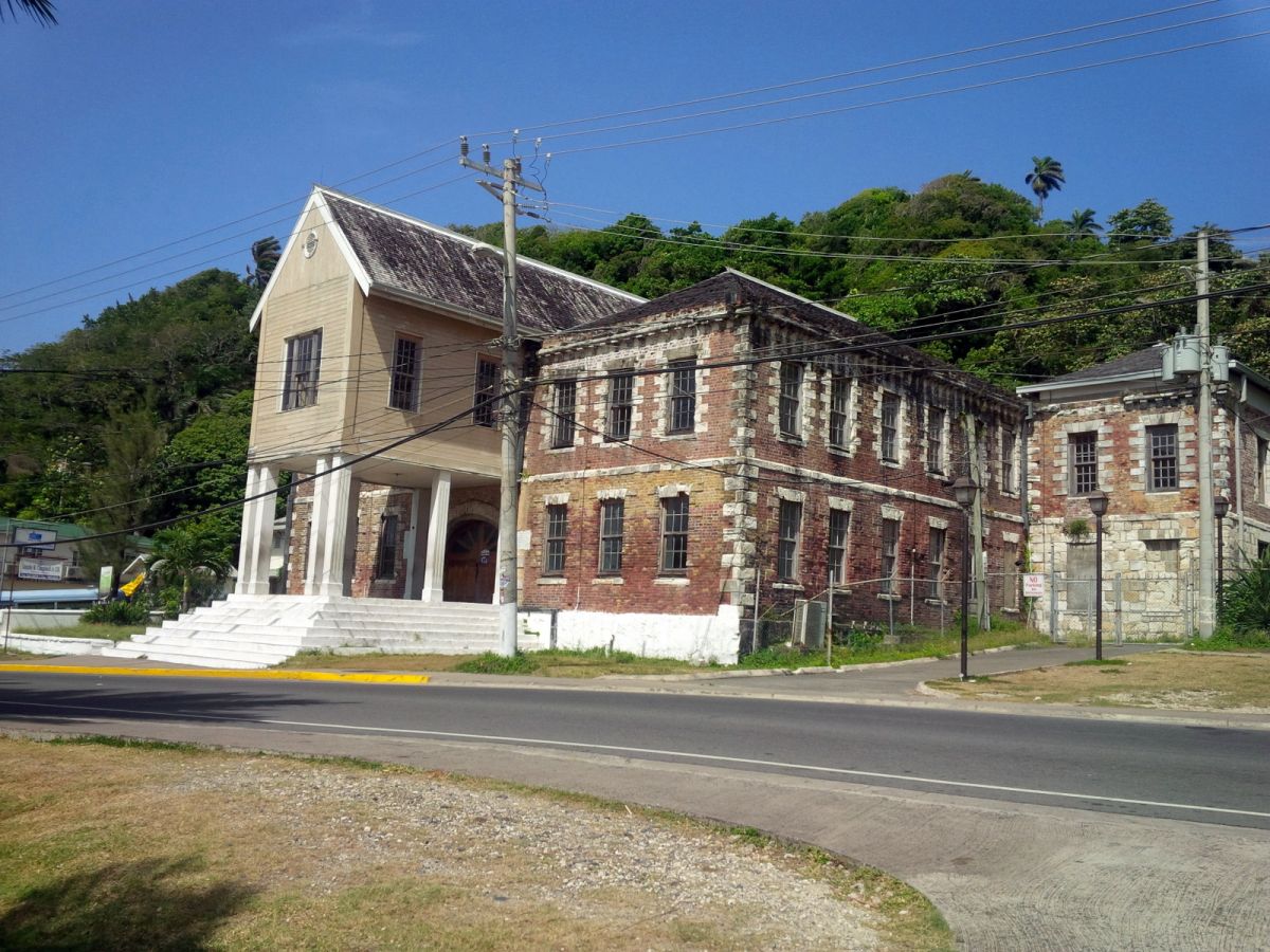 Another building that was across the road.  Seems to have been the old Police Station