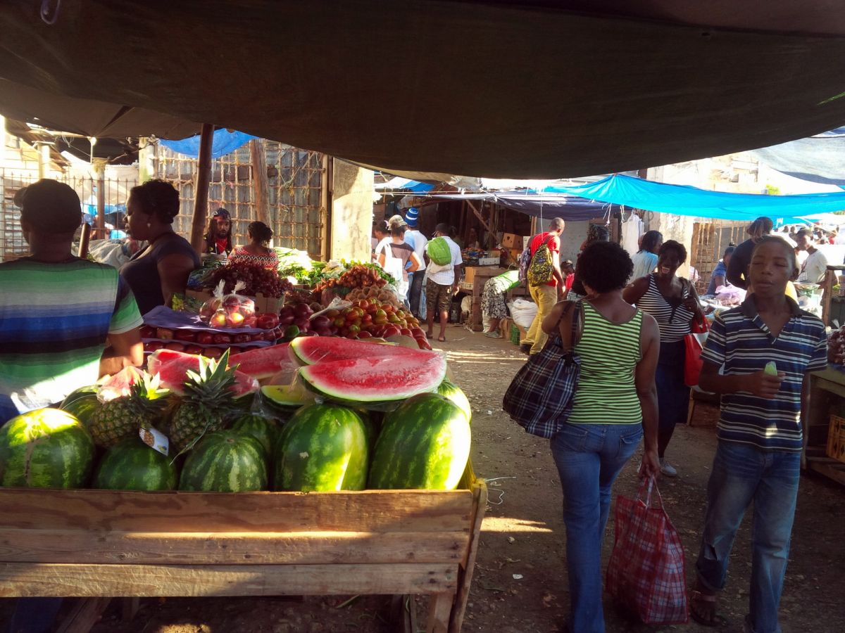 Melons, Cantaloupe and foreign grapes.