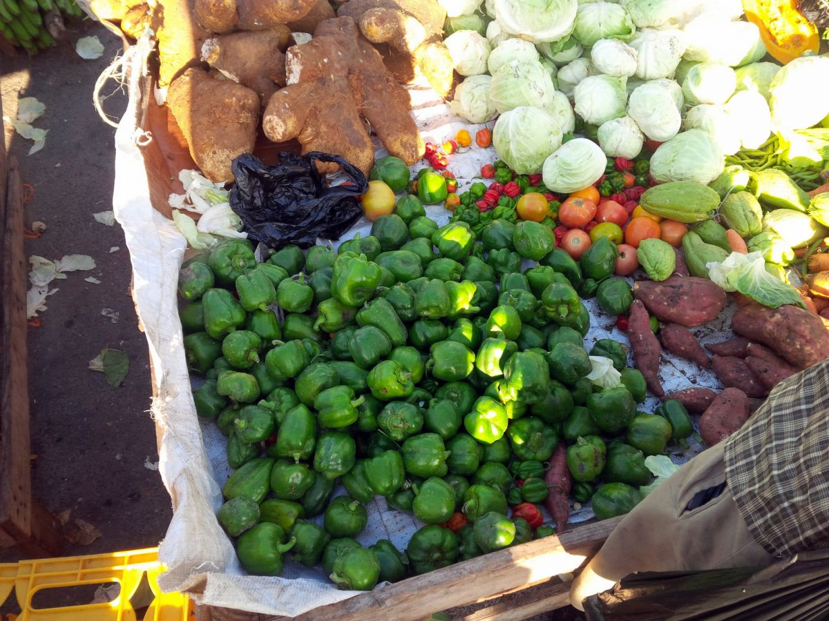 Pepper, Cabbage and Yam