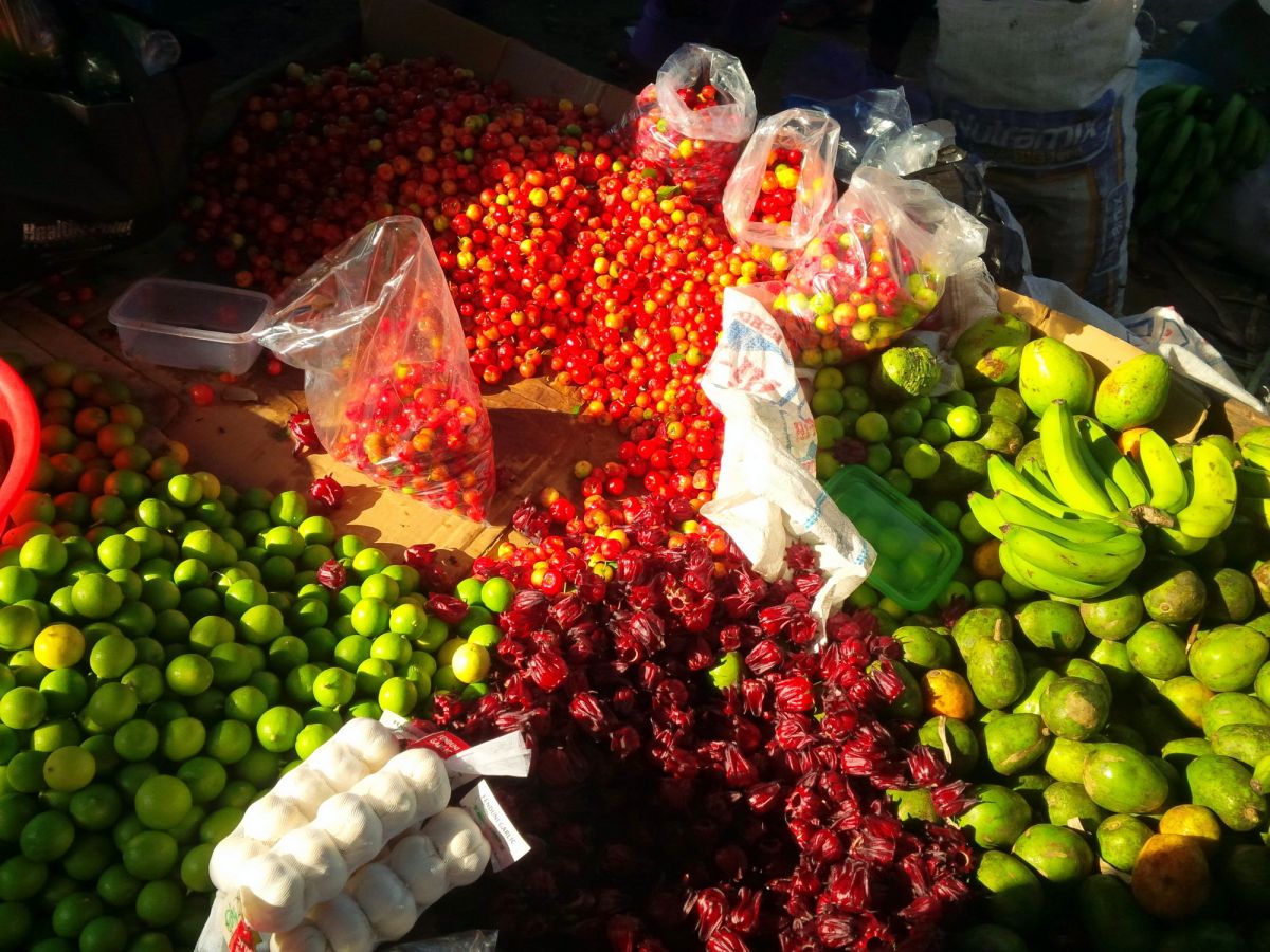 Cherries, Lime, Garlic,Juneplum and Sorrel