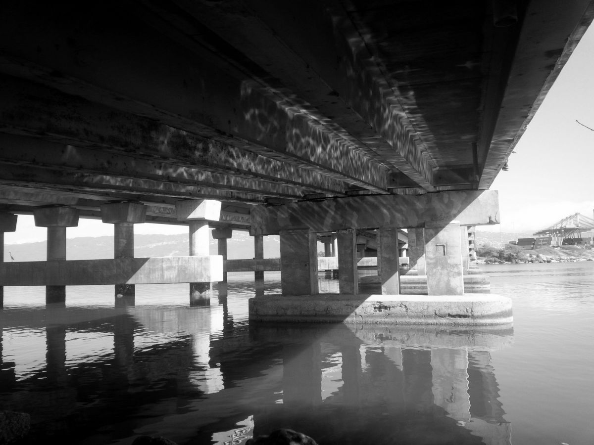 Under the bridge