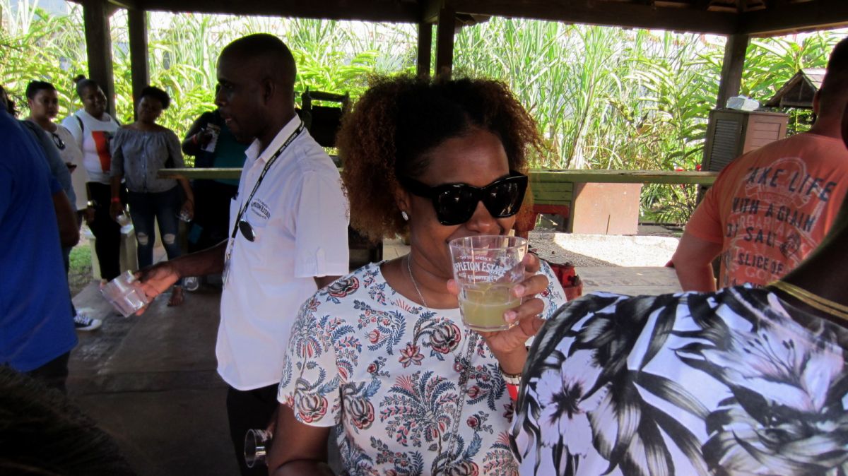 Cane Juice tasting and pressing