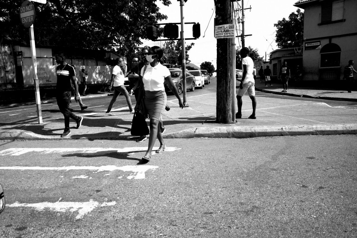 Taking pictures of people crossing the road is pretty easy I have found because people are trying not to get murdered by speeding cars.